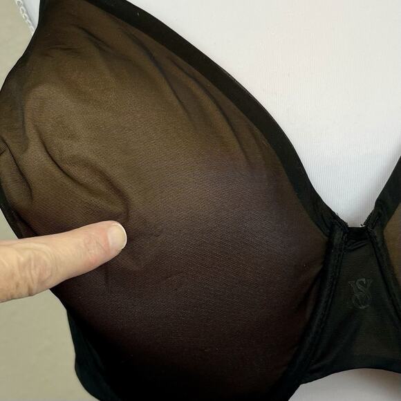 Victoria's Secret Very Sexy Angelight Full Coverage Spacer Bra 42DDD Lightweight - Picture 13 of 14